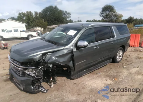 2023 Chevrolet Suburban 4Wd Premier from USA, damaged, VIN 1GNSKFKD5PR177694